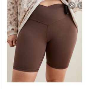Aerie Real Me Crossover Biker Shorts